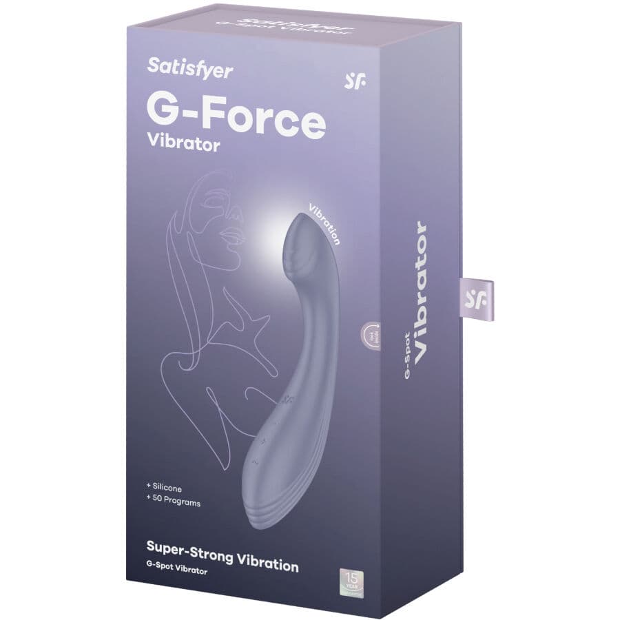 SATISFYER - G-FORCE VIBRATOR G-SPOT STIMULATOR VIOLET thumb 6