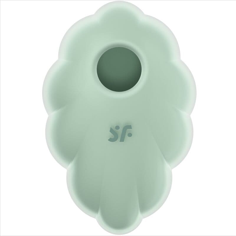 SATISFYER - CLOUD DANCER GREEN AIR PULSE VIBRATOR thumb 2