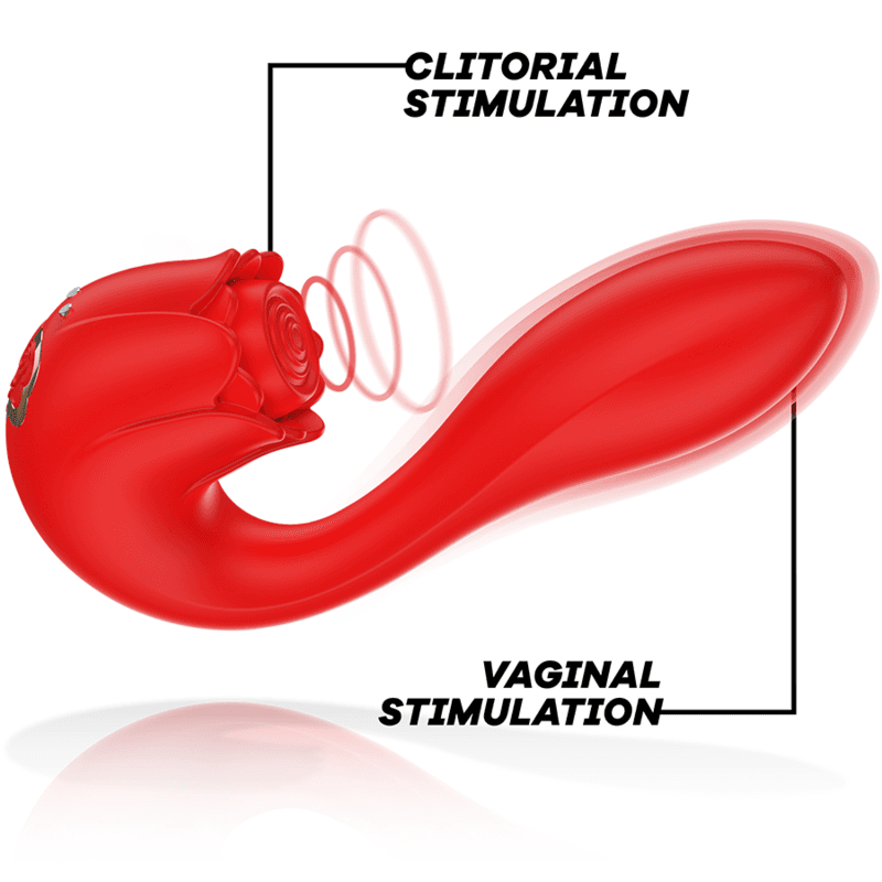 MIA - SELENA STIMULATOR VIBRATING + TAPPING RED thumb 4
