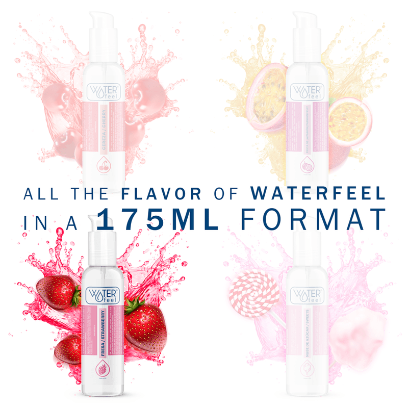 WATERFEEL - STRAWBERRY WATER BASED LUBRICANT 175 ML thumb 2