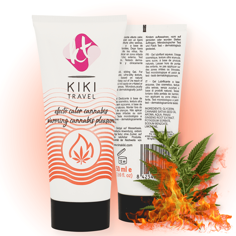 KIKÍ TRAVEL - CANNABIS HOT EFFECT LUBRICANT 50 ML thumb 2