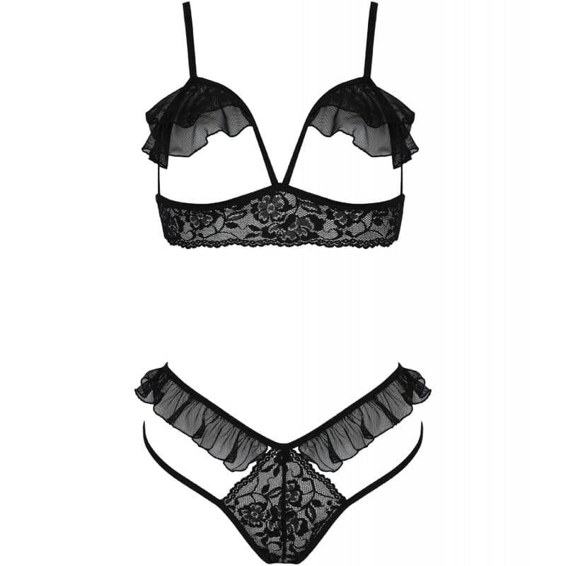 PASSION - DOLLY SET TWO PIECES BLACK L/XL thumb 3