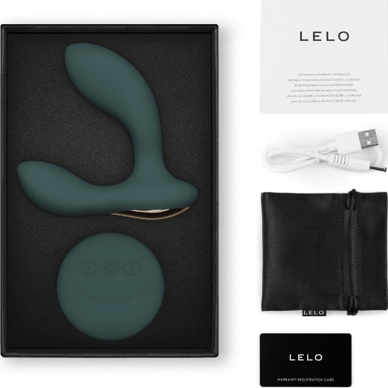 LELO - HUGO 2 GREEN REMOTE CONTROL PROSTATE MASSAGER thumb 2