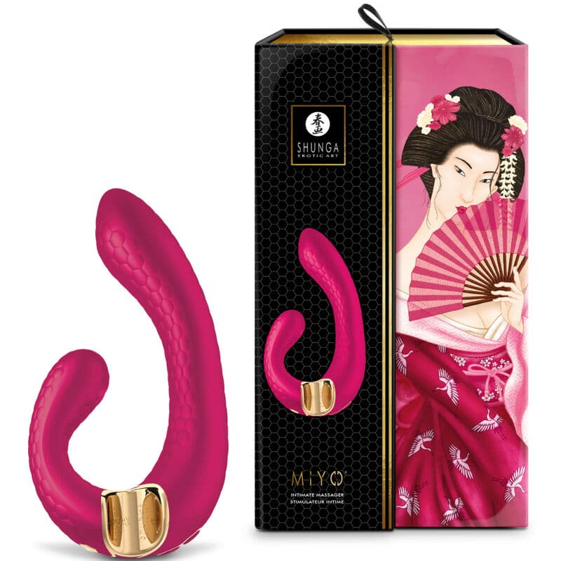 SHUNGA - MIYO INTIMATE MASSAGER FUCHSIA thumb 3