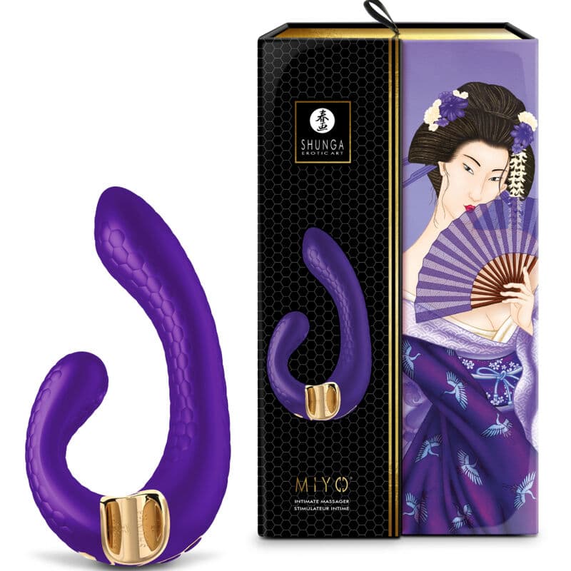 SHUNGA - MIYO INTIMATE MASSAGER VIOLET thumb 3