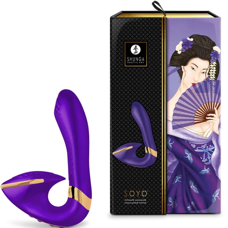 SHUNGA - SOYO INTIMATE MASSAGER VIOLET thumb 3