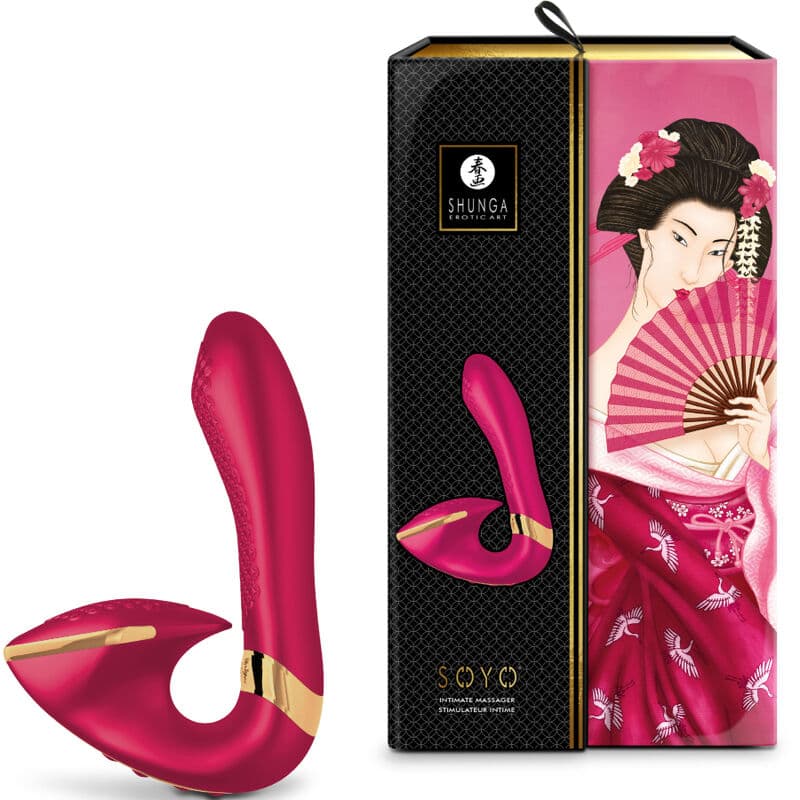 SHUNGA - SOYO INTIMATE MASSAGER FUCHSIA thumb 3