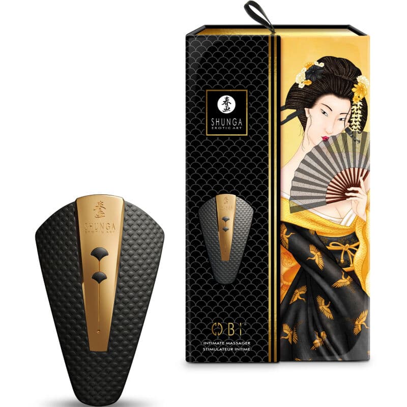 SHUNGA - OBI INTIMATE MASSAGER BLACK thumb 4