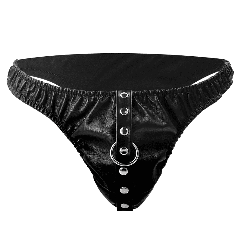 DARKNESS - SUBMISSION THONG WITH METAL CHAIN thumb 4