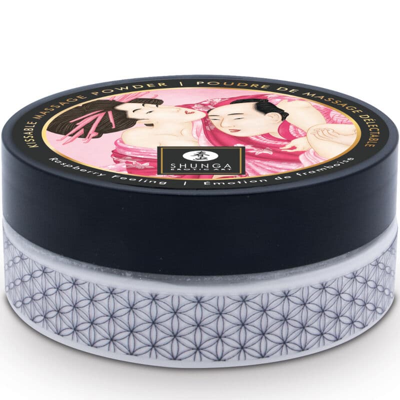 SHUNGA - EDIBLE MASSAGE POWDER KIT RASPBERRY thumb 2