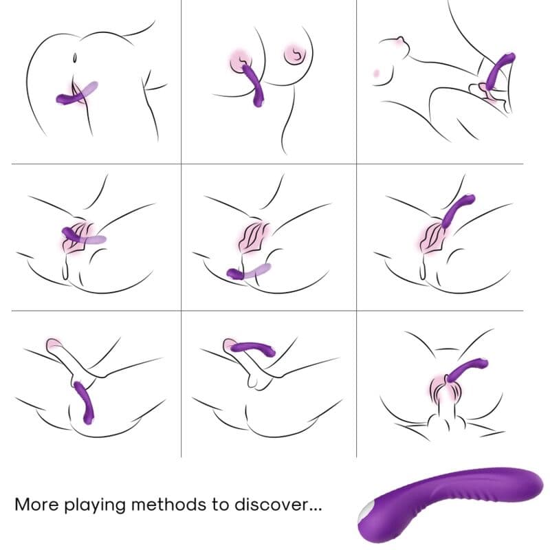 ARMONY - LEGEND VIBRATOR SILICONE PURPLE thumb 2