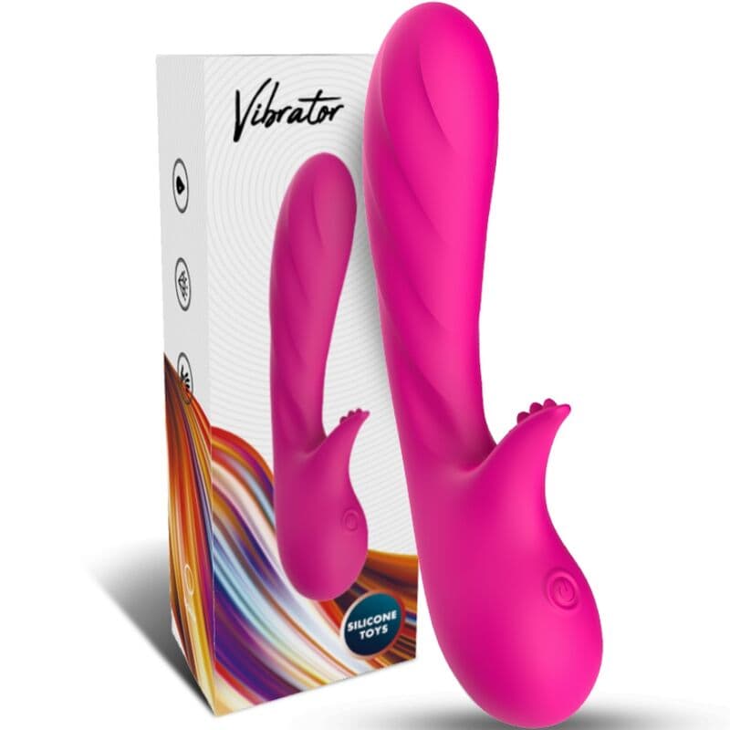 ARMONY - ROMANCE VIBRATOR WITH STIMULATOR FUCHSIA thumb 5