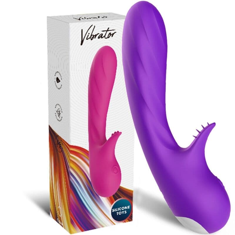 ARMONY - ROMANCE VIBRATOR WITH STIMULATOR PURPLE thumb 5