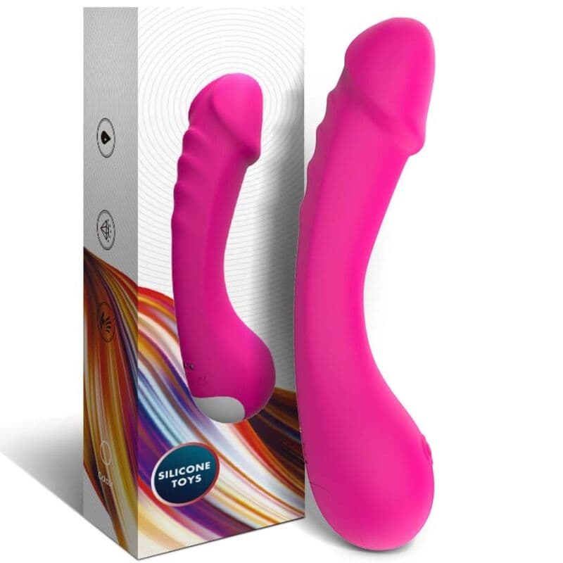 ARMONY - DILDO VIBRATOR G-SPOT SILICONE FUCHSIA thumb 6