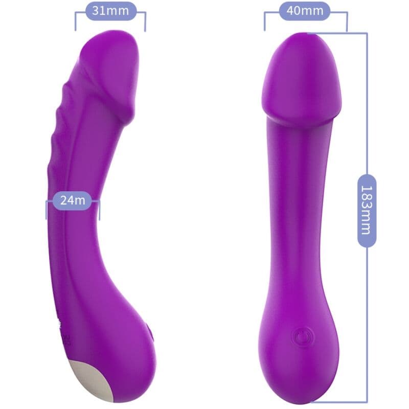 ARMONY - DILDO VIBRATOR G-SPOT SILICONE PURPLE thumb 3