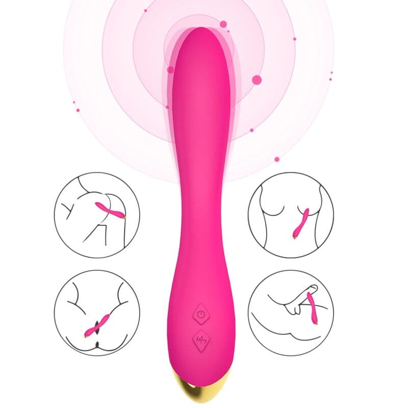 ARMONY - FLAMINGO VIBRATOR MULTIPOSITION FUCHSIA thumb 3