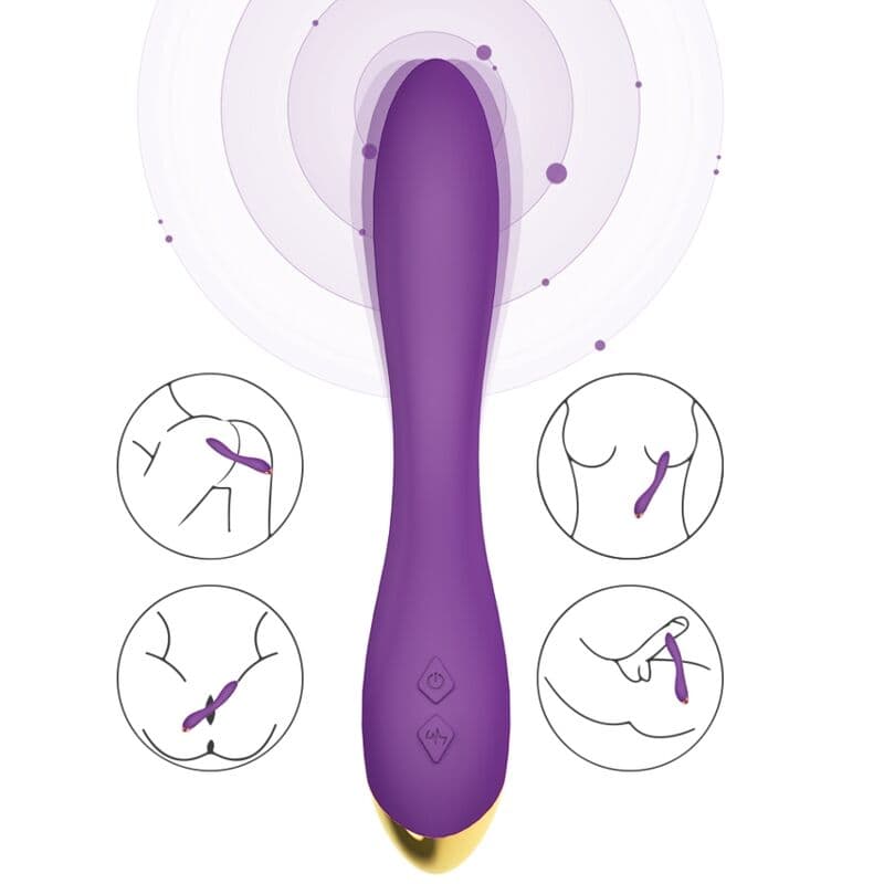 ARMONY - FLAMINGO VIBRATOR MULTIPOSITION PURPLE thumb 3
