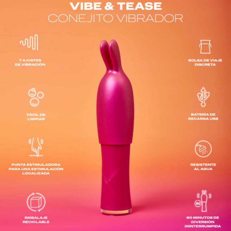DUREX - TOY VIBE & TEASE VIBRATOR thumb 2