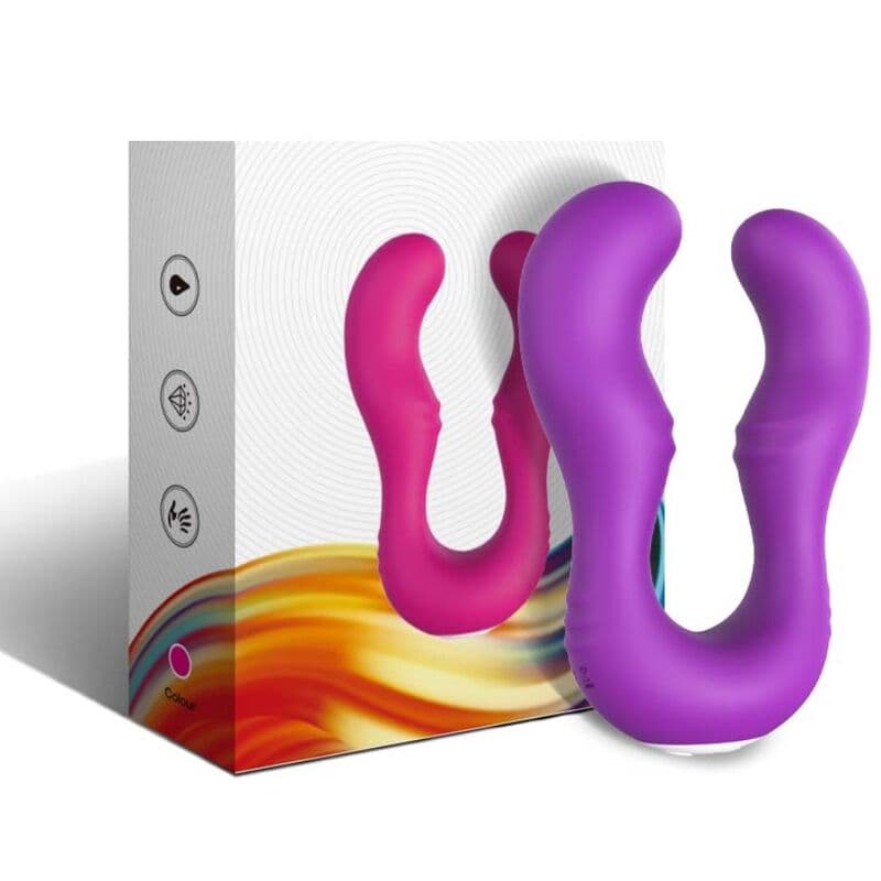 ARMONY - SERAPH VIBRATOR DOUBLE REMOTE CONTROL PURPLE thumb 6