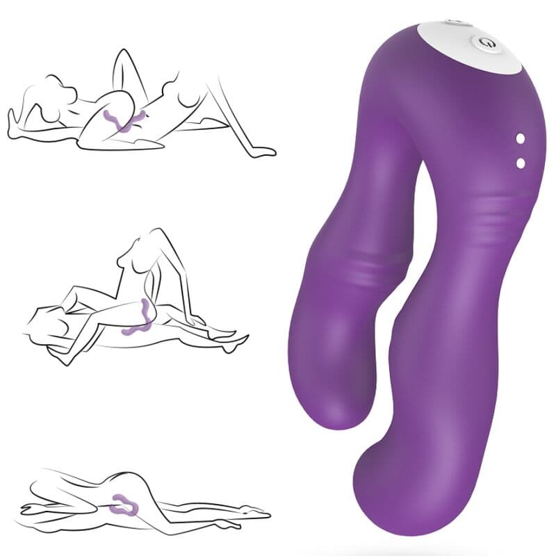 ARMONY - SERAPH VIBRATOR DOUBLE REMOTE CONTROL PURPLE thumb 2