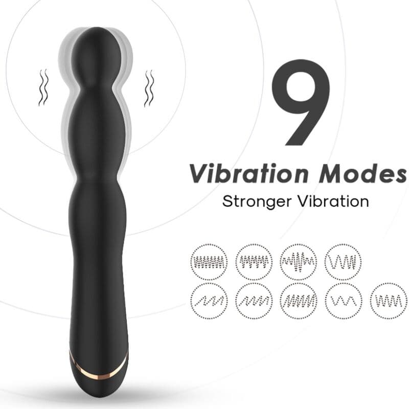 ARMONY - BAMBU VIBRATOR ADJUSTABLE BLACK thumb 2