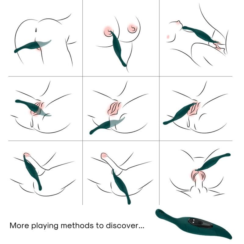 ARMONY - STIMULATOR & VIBRATOR LEAF GREEN thumb 2