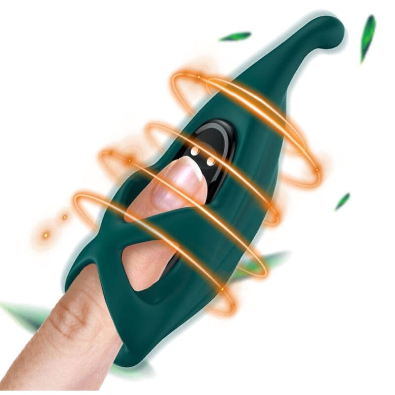 ARMONY - FINGER STIMULATOR & VIBRATOR GREEN thumb 2