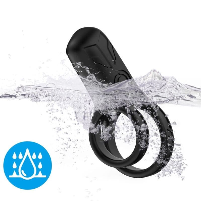 ARMONY - DOUBLE RING VIBRATOR BLACK thumb 3
