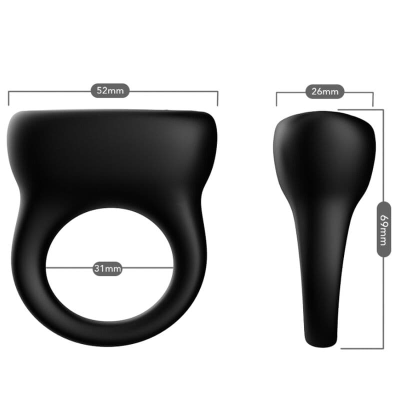 ARMONY - RING VIBRATOR BLACK thumb 3