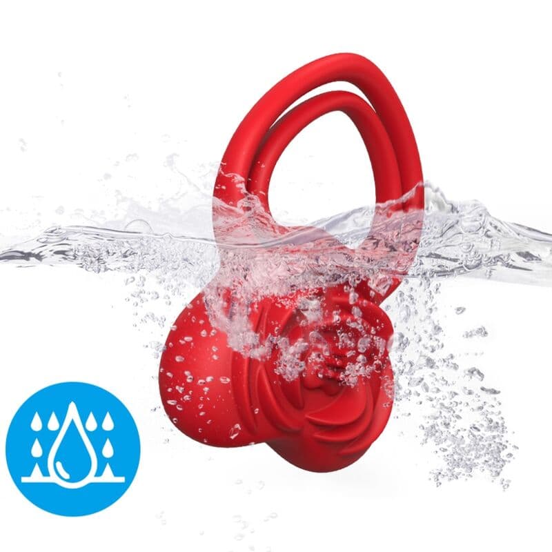 ARMONY - RING VIBRATOR HEART RED thumb 4