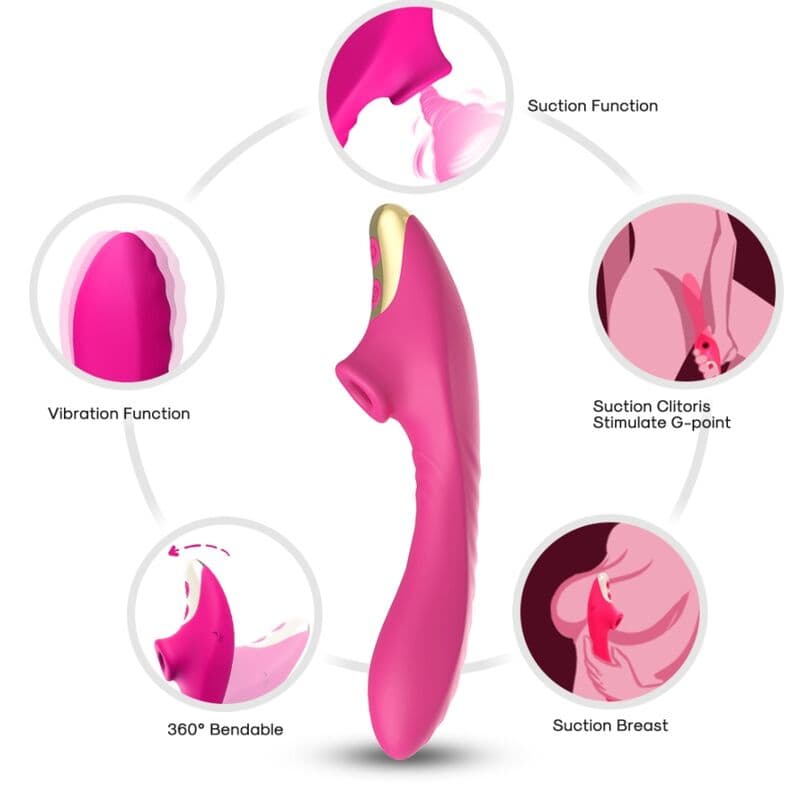 ARMONY - DUDU FUCHSIA CLITORIS SUCKER thumb 2