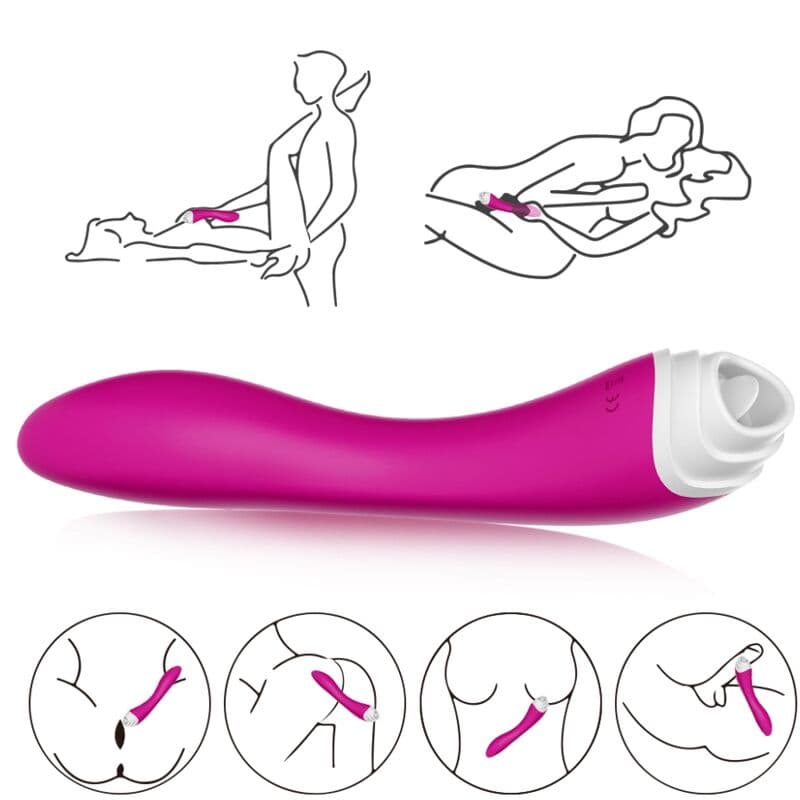 ARMONY - FAIRYLAND LICKING VIBRATING CLIT & VIBRATOR PURPLE thumb 5