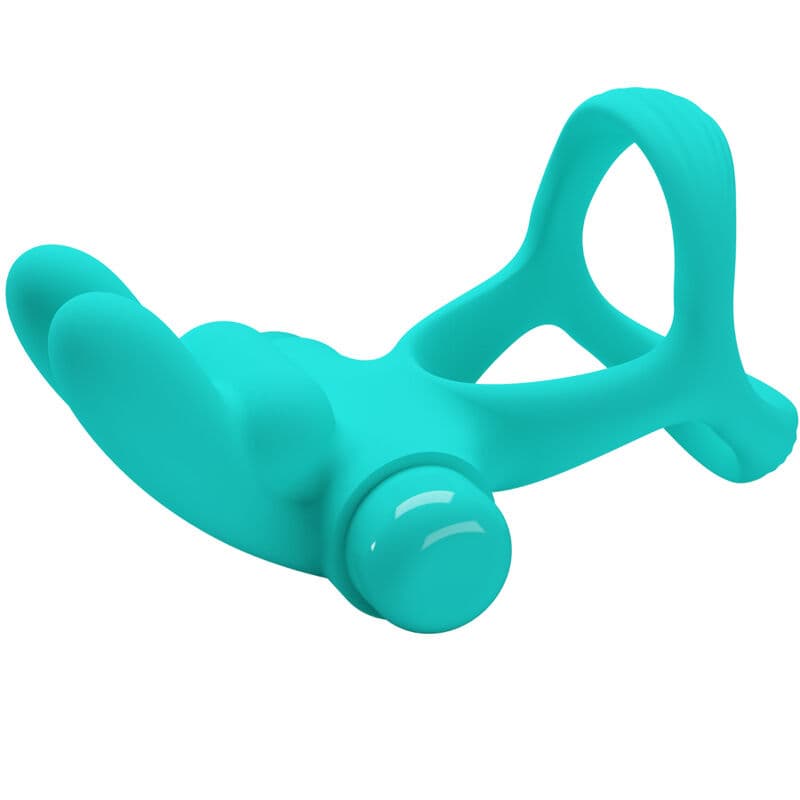 PRETTY LOVE - DANTE GREEN RABBIT VIBRATOR RING thumb 3