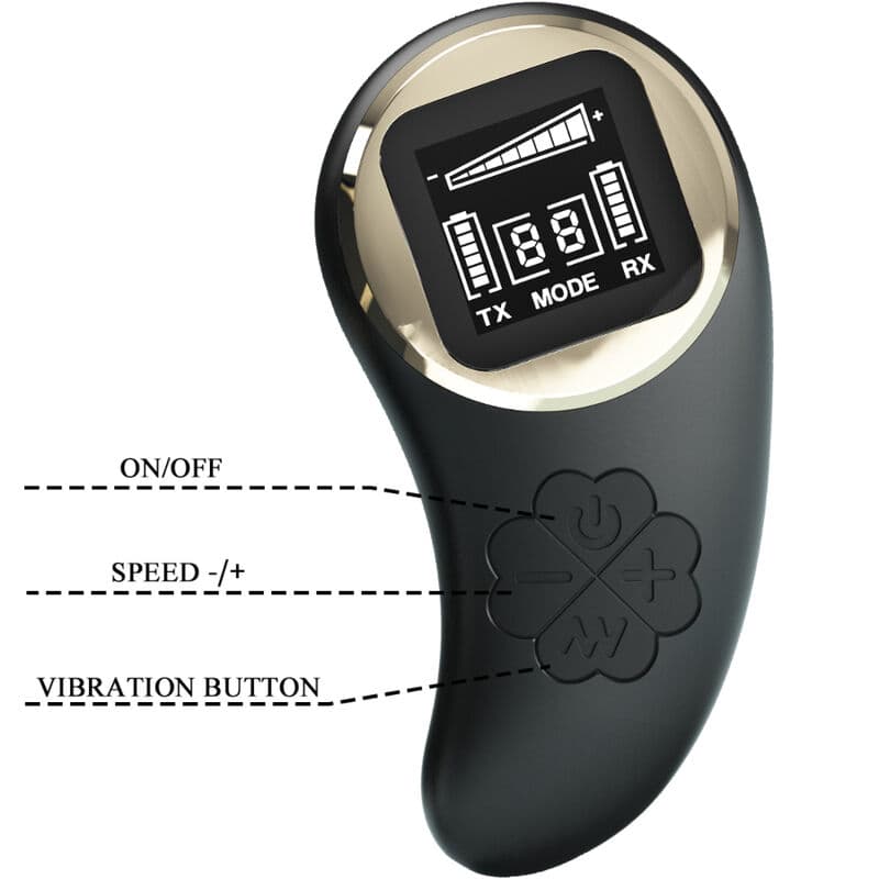 PRETTY LOVE - NATHAN DOUBLE PLEASURE VIBRATOR REMOTE CONTROL thumb 5