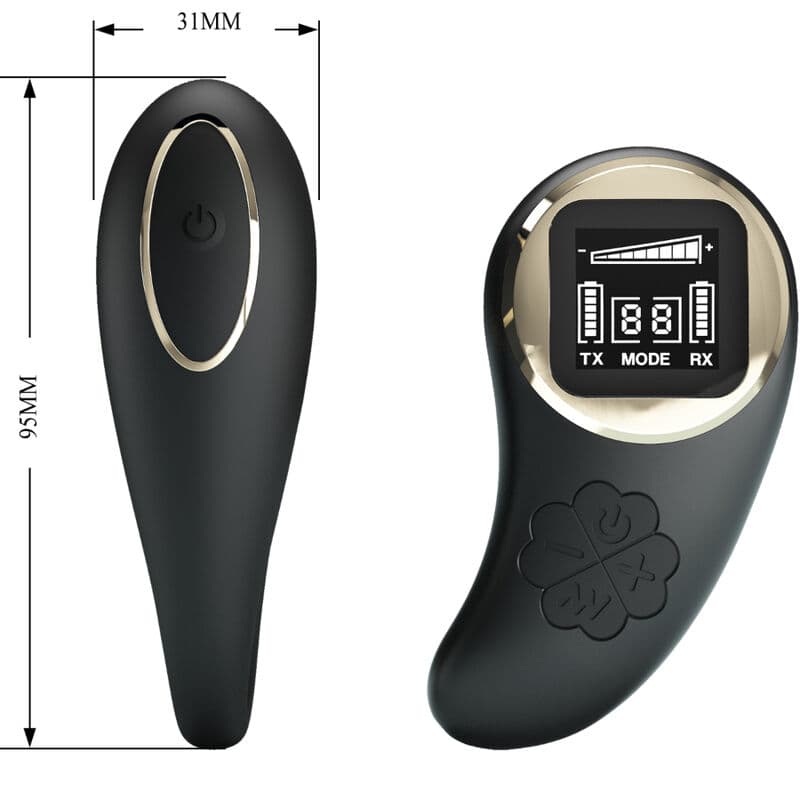 PRETTY LOVE - NATHAN DOUBLE PLEASURE VIBRATOR REMOTE CONTROL thumb 3