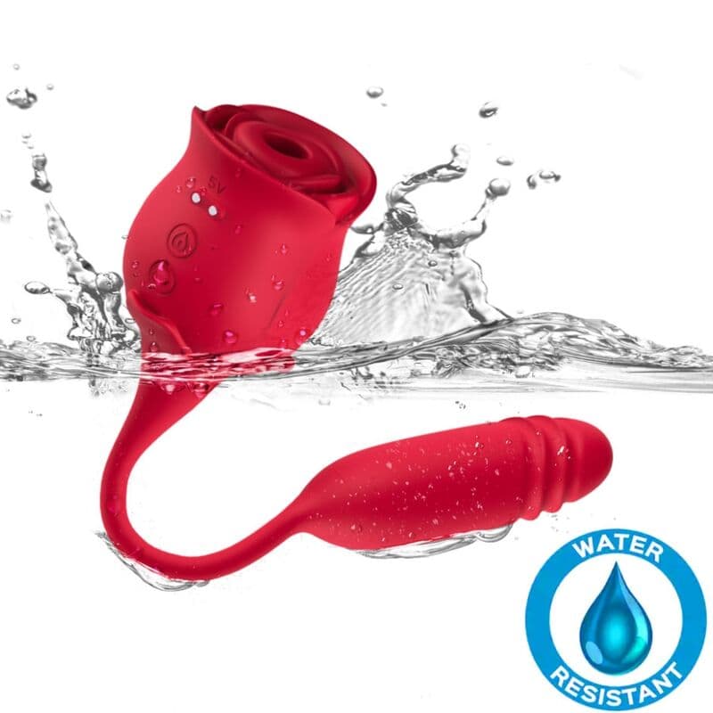 ARMONY - ROSEKNIGTH CLITORIS SUCKER & VIBRATOR RED thumb 3