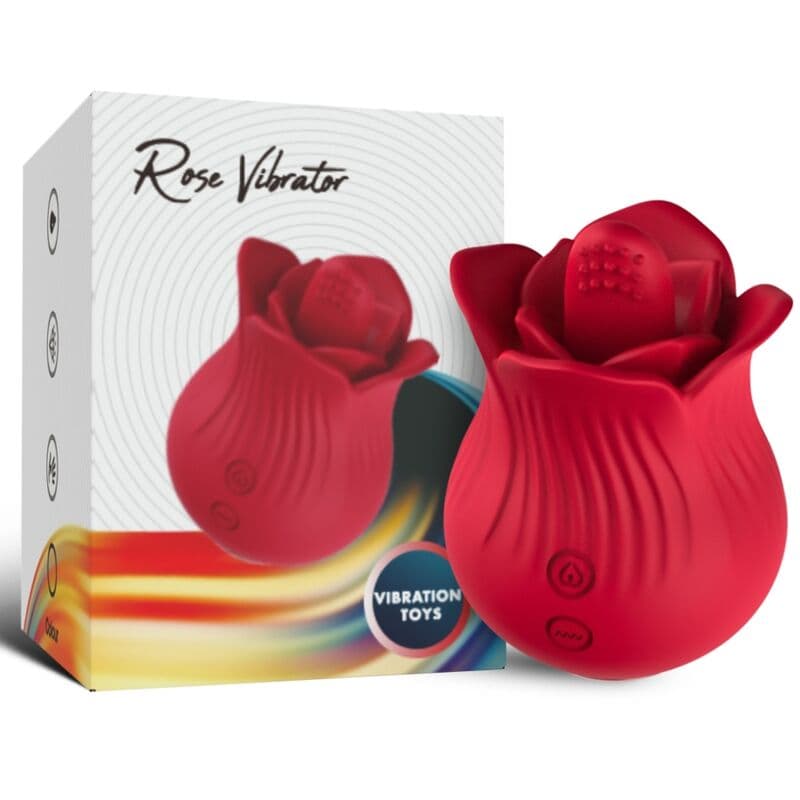 ARMONY - ROSE VIBRATOR & STIMULATOR RED thumb 5