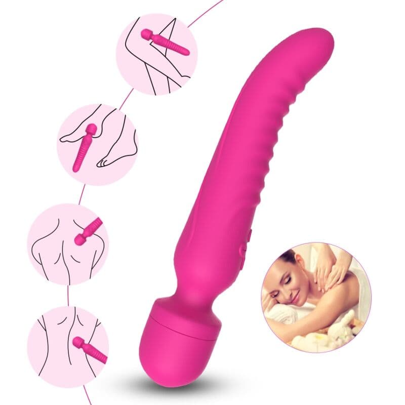 ARMONY - MISSION MASSAGER & VIBRATOR HEAT EFFECT FUCHSIA thumb 2
