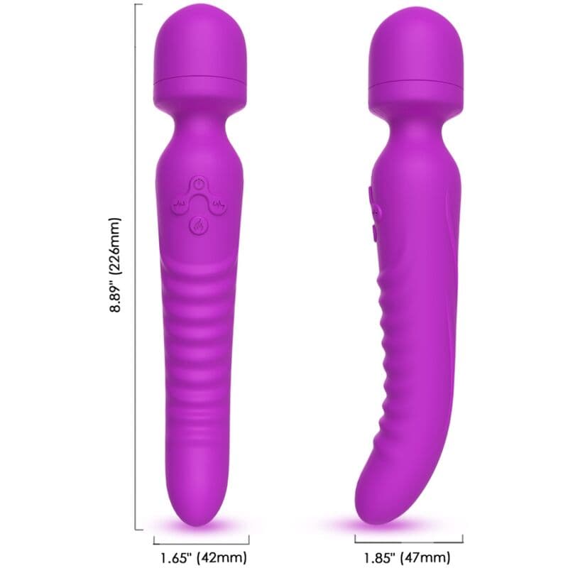 ARMONY - MISSION MASSAGER & VIBRATOR HEAT EFFECT PURPLE thumb 2