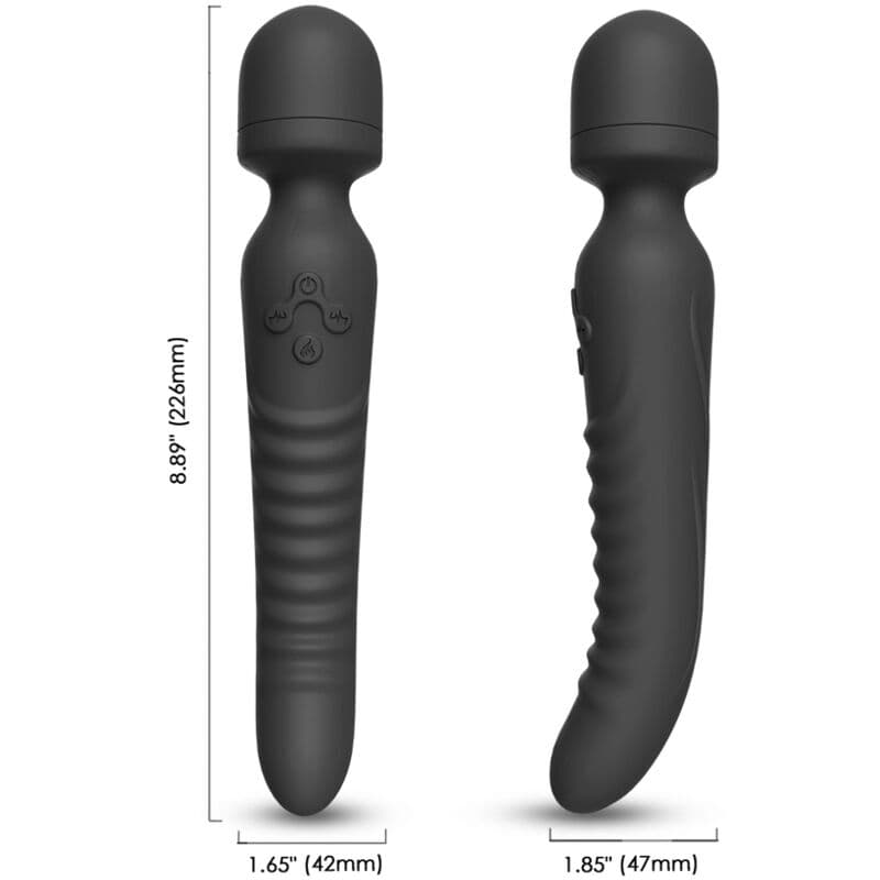 ARMONY - MISSION MASSAGER & VIBRATOR HEAT EFFECT BLACK thumb 2