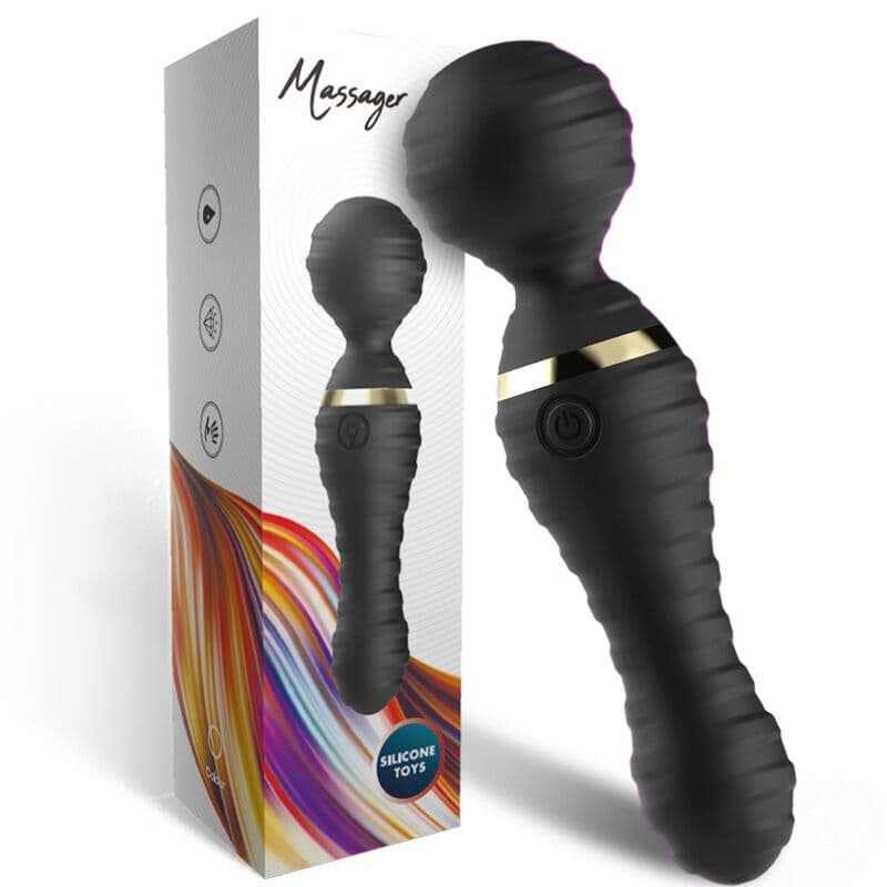 ARMONY - FREEDO MASSAGER & VIBRATOR SMALL BLACK thumb 4
