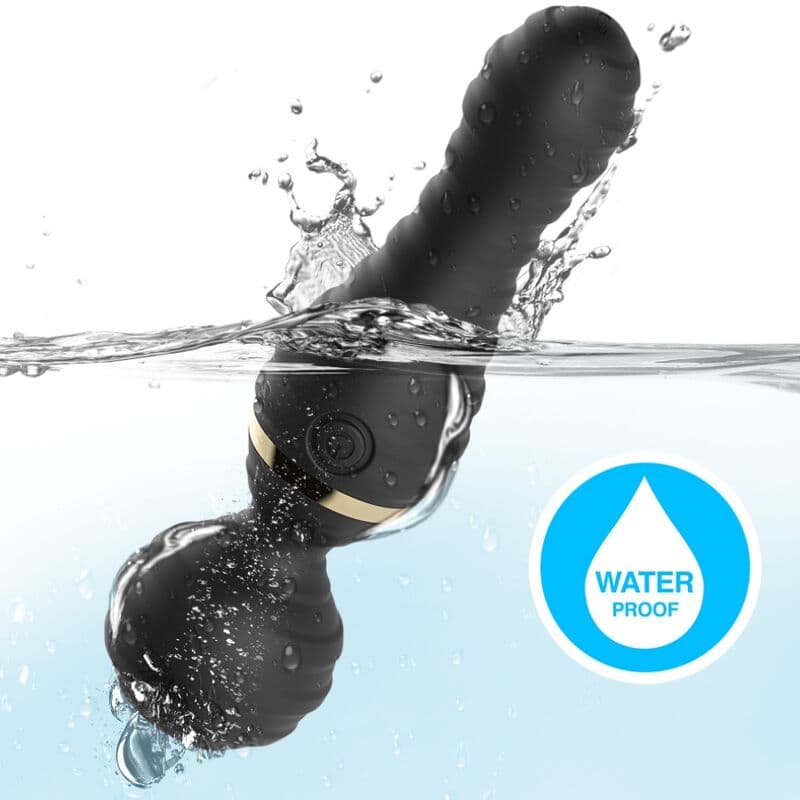 ARMONY - FREEDO MASSAGER & VIBRATOR SMALL BLACK thumb 3