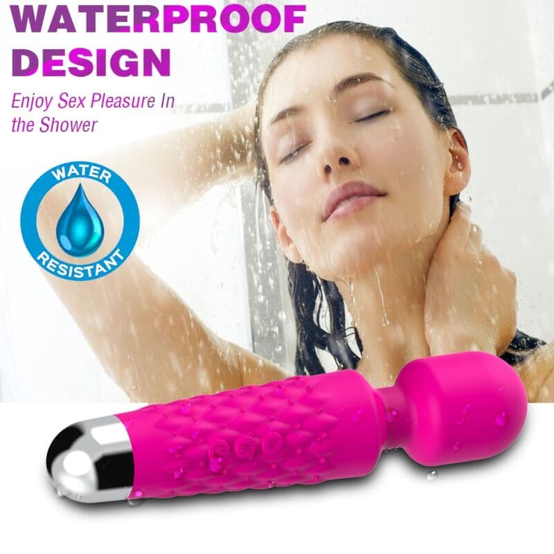 ARMONY - POSTMAN MASSAGER & VIBRATOR SUPER FLEXIBLE HEAD FUCHSIA thumb 3