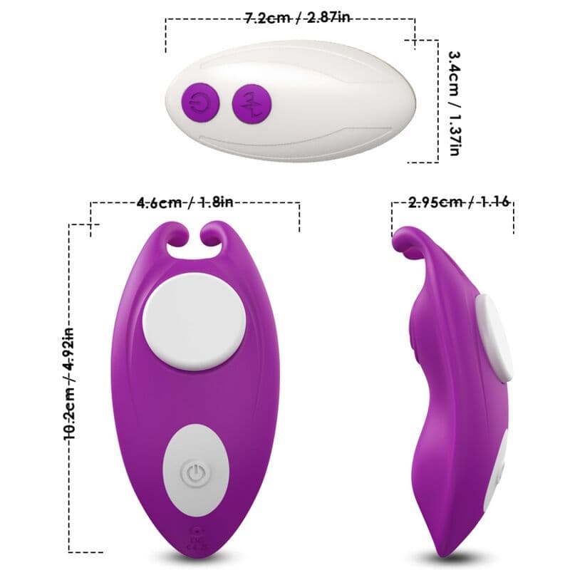 ARMONY - HONEYBEE WEARABLE PANTIES VIBRATOR G-SPOT REMOTE CONTROL PURPLE thumb 4