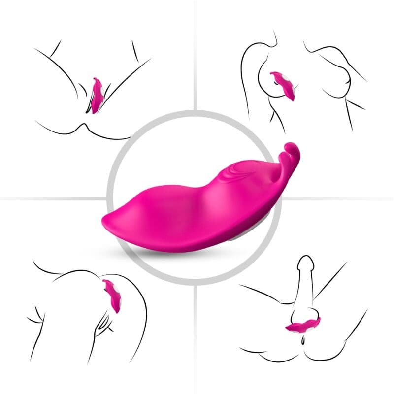 ARMONY - HONEYBEE WEARABLE PANTIES VIBRATOR G-SPOT REMOTE CONTROL FUCHSIA thumb 5