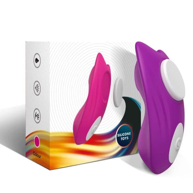 ARMONY - BUTTERFLY WEARABLE PANTIES VIBRATOR REMOTE CONTROL PURPLE thumb 5