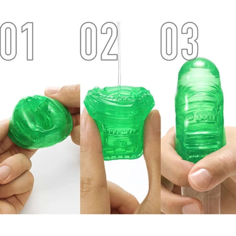 TENGA - UNI EMERALD MASTURBATOR THIMBLE thumb 4