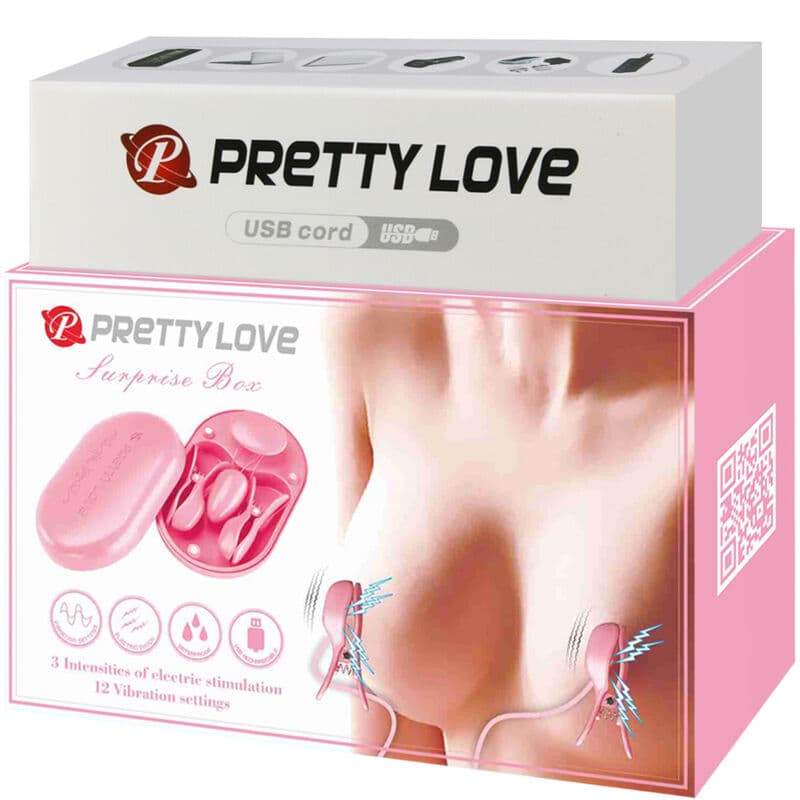 PRETTY LOVE - SURPRISE BOX PINK ELECTRO STIMULATION TWEEZERS thumb 8