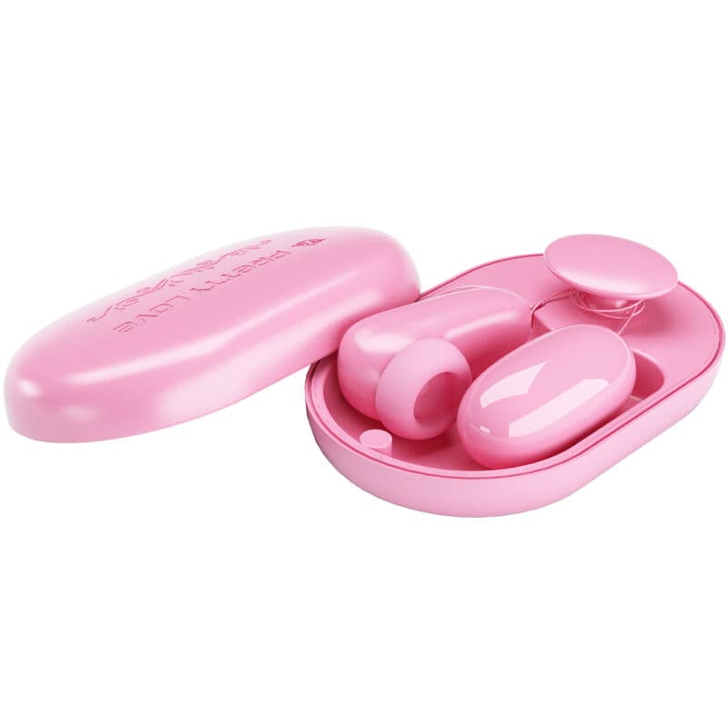 PRETTY LOVE - MAGIC BOX VIBRATING BULLET & PINK STIMULATOR thumb 4