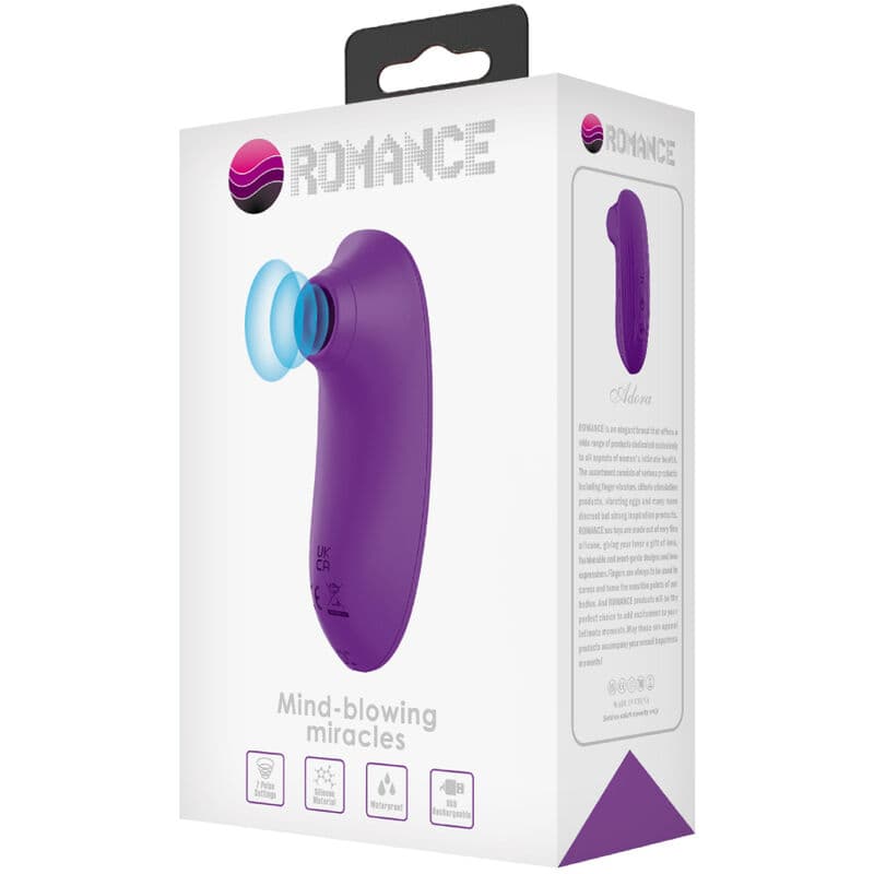 ROMANCE - ADORA MINI VIOLET CLITORIS SUCKER thumb 7